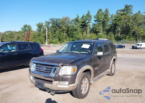 2006 Ford Explorer Eddie Bauer из США, поврежденный, VIN 1FMEU74E96UA36405